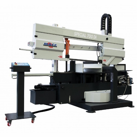 new macc fully automatic horizontal bandsaws, new bandsaws, new circular saws, new sawing machines, new metalworking saws