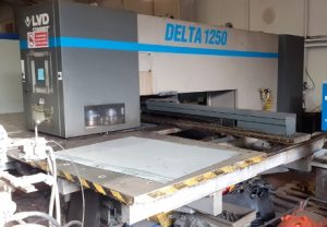 used cnc turret punches, used lvd delta cnc punch press, used punching machines, lvd punching machines, delta 1250 cnc punch
