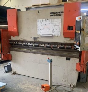 edwards pearson cnc pressbrakes, used pressbrakes, used brakepresses, used sheet metal machinery, new cnc pressbrakes, fabrication machines, new pressbrake tooling, pressbrake engineer