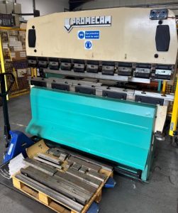 promecam pressbrakes, used promecam rg35-20 brakepress, used pressbrakes, new cnc pressbrakes, new promecam pressbrake tools, used sheet metal presses
