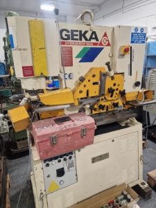 used steelworkers, used geka hydracrop steelworker, used ironworkers, used fabrication machines, geka 55a, new steelworkers